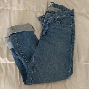 High waisted Classic Blue Jeans